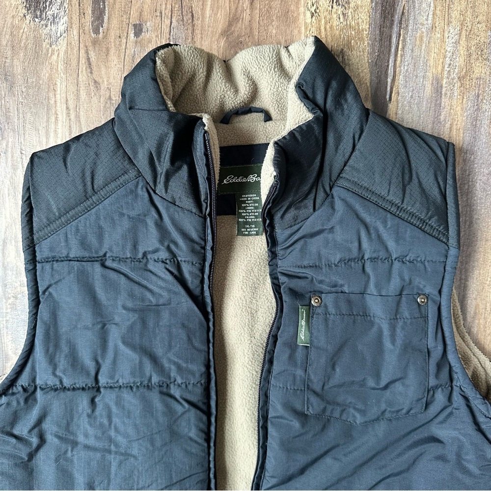 Eddie Bauer Black Men's Puffer Vest